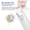 5 em 1 Rolo Bio Elétrico G5 LED Luz Vermelha Azul Ems Micro Corrente Vibração Elevador de Pele Rejuvenescedor Derma Rolo Massagem Remove Acne Clareador Micro Agulhas