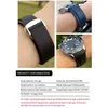 20mm 22mm gummi silikonklockband för Omega Seamaster 300 Speedmaster 20mm Watch Strap för Seiko SKX Watchband Moon Belt Wristband
