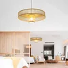 Pendant Lamps Lights Chinese Hand Woven Bamboo Chandelier Retro Coffee Bar Lounge Garden Restaurant Bedroom Decorative