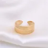Обручальные кольца Fysara из нержавеющей стали женское кольцо в европейском американском стиле геометрическая форма женщина, водонепроницаемость для женщин