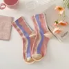 Vrouwensokken Mooie Japanse herfst en winter Kawaii Pink voor mode casual calcetines de seda mujer sok