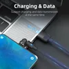 3A Snel Opladen Magnetische Kabel Sync Datakabels voor iPhone 15 14 Samsung S24 3ft Type C USB Koord met CE FCC ROHS izeso