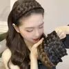 ヘアラバーバンドツイストウィッグヘッドバンド女性用フィッシュボーン編組ヘアバンド手作りヘアスタイリングヘッドウェアアクセサリーギフト230517