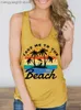 Women's Tanks Camis Summer Beach Tank Tops Women Take Me To The Coconut Tree Racerback Tops Letter Sleeveless Graphic Shirts Vacation Vest 2023 T230517