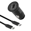 OLESIT UNS-C032 Carregador de carro PD 20W Carregando novo Dual C USB Charging Flash Flash Charge