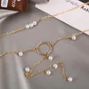 Pendentif Colliers Mode Longue Chaîne Pour Les Femmes Bohème Multi Couches Imitation Perle Collier À La Mode Choker Bijoux