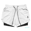 Heren Running Shorts Sport Pant mannelijk Dubbeldek