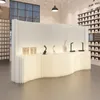 2M Height Creative Home Decor White Organ Paper Wall Screen Room Dividers Office Partition Removable Folding Baffle Fence