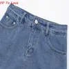 Skirts OOTD Denim Mini Shorts Skirts Basic Culotte Sexy Streetwear Woman Blue Black Quality Summer Spring Bottom 230516