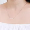Chains Sterling Silver Necklaces 925 For Women Letter Good Luck Jewelry
