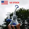 6 "Cam Nargile Bong Sigara Beher Ağır Su Borusu Shisha Boru Yağı Dab Teçhizatları Catcher +14mm kase