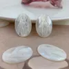 Charms 22 30mm Natural Mother Of Pearl Shell Oval Virgin Mary Medal For Jewelry Making Pendant Inlaid Accessories