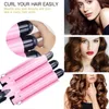 Curling Irons Professional Hair Iron Ceramic Triple Barrel Curler Wave Waver Styling Tools Styler Wand 230517