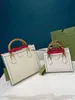 Totes Luxury Tote Purse Brand Handbag Message Bags CLuth Classic äkta läder Crossbody Original 5A Totes Designer Diana Cattlehide 27 cm mini 20 cm