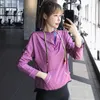 アクティブシャツ女性薄いスポーツパーカージッパーヨガコート服クイックドライランニングジャケットスウェットシャツ女子ジムトレーニングフード付きトップス