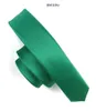 Fliege Hohe Qualität 2023 Designer Marken Mode Lässig 3,5 cm Schlank Für Männer Dünne Feste Farbe Krawatte Arbeit mit Geschenkbox