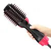 Drop 2 IN 1 One Step Hair Dryer Air Brush Straightener Curler Comb Roller Electric Ion Blow 230517