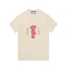 camiseta de camiseta camiseta masculina de sumor rabbit letra impressão
