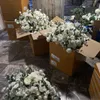 Partihandel bröllop bord dekoration konstgjord boll blomma till salu bord mittpiece blommor boll baby anda boll imake906