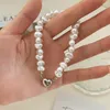 Link Armbänder Korea Liebe Perle Armband mit Magnetschnalle für Frauen Mädchen Mode Stern Schmetterling OT Kette Schmuck Party