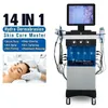 14 In1 microdermabrasion Machine Machine Peeling Diamond Peeling and Hydrofacials Mater Jet Aqua Facial Hydra Dermabrasion Machine