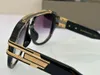 Goud Zwart Piloot Grijs Gradiënt Heren Grand Master Zomermode Zonnebril Sunnies Gafas De Sol Sonnenbrille Zonneschermen UV400 Brillen