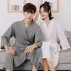 Kvinnors sömnkläder Robe Women's Pyjamas Par Pijama Sexig nattkläder och pyjamas nattklänning Pyjama Set Korean Setup Bathrobe Kvinna