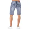 Jeans pour hommes 58 # hommes pantalons d'été mode décontracté déchiré personnalité rétro haute Stretch Denim vêtements pantalons Hombre