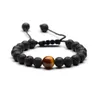 STRAND 7 kleuren 10 mm natuursteen 8 mm lava kralen armbanden DIY Essentiële oliediffuser gevlochten Boeddha yoga sieraden vrouwen