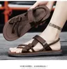 Sandales Hommes Noir Été Couple Chaussures S In Produits Manuel Pour Avec Designer Sandale Homme