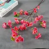 Fleurs décoratives 90CM fleur de cerisier artificielle plante verte branche de pêche maison salon décoration de mariage
