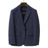 Men's Suits Trend Korean Version Handsome Solid Color Spring Men's Suit Coat Elastic Slim Casual Small Jacket