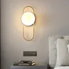 Lampada da parete LED con lampadina 7W Decorazione Illuminazione per interni Apparecchi di illuminazione da comodino Luce notturna Accessori per camera da letto Nero 12cm