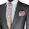 Bow banden heren stropdas zakdoek klassieke zakelijke stropdas set pocket square smal voor mannen pak shirt jurk accessoires gravata