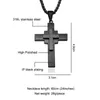 Hänge halsband rostfritt stål kors kristendom religion påsktransport amulet tröja kedja av älskare Bibelsmycken