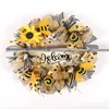 Decorative Flowers Reusable Honey Bee Festival Garland Ornament Supplies