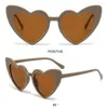 Sunglasses Boys Girls Heart-Shaped Vintage Cute Kids Heart Toddler Glasses