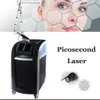 Pico laser picosecond tatuering borttagning maskin pigment akne ta bort skönhet spa utrustning 1320 nm 1064nm 755nm 532nm