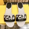 Designer Slid Sliders Mense Womens Summer Sandals Beach Slippers Ladies Flip Flops Loafers Black White Blue Slides Chaussures Shoes
