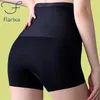 Femmes Shapers Flarixa Tummy Control Sous-Vêtements Femmes Taille Haute Minceur Shorts Ventre Plat Gaine Culotte Post-partum Plus La Taille Corps