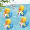 PVC Flag Trump Duck Party Favor Bath Floating Water Toy Party Decoration Funny Toys Gift