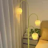 Golvlampor Lily of the Valley Flower Lamp Children's Room Vertical Bedside Bedroom Living Atmosphere