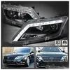 Other Auto Parts Fits Black 20102012 Ford Fusion Led Strip Projector Headlights Head Lamps Pair Drop Delivery Mobiles Motorcycles Ot14Q