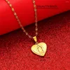 Chains Silver Plated Virgin Mary Heart Necklaces For Women Gold Color Clavicular Chain Pendant Nun Jewelry Catholic Religion Gift