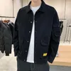 Męskie kurtki męskie ubrania męskie ubrania wiosenne jesienne płaszcz Koreańskie moda narzędzia męskie kurtka 2023 Streetwear Hip Hop Wojskowy fabryka
