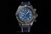 TF chronograph watch diameter 45mm nylon canvas strap 7750 chronograph movement waterproof depth 100 meters