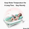 Bathing Tubs Seats Easy Folding Baby Bath Tub Portable Shower Ecofriendly Born Bathtub With Nonslip Cushion Adjustable Kids4704552 Otiod