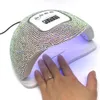 Nail Dryers Bling nail lamp uv led professional maquina de unha em gel secador sunx5 dryer cabine fornetto unghie Nail Art Accessories 230516