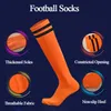 Chaussettes de sport Chaussettes de football Haute Qualité Long Tube Genou Coton Enfants Legging Bas Football Baseball Course Sport Adultes Enfants Chaussettes J230517