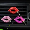 AROMATEPION CLIP DE AROMATEPIDO DE AR ​​NOVO CLIPE DIAMENTO RED LIPS CLIPS PERFUME AR AR ACESSORES DE INTERIOR AUTO